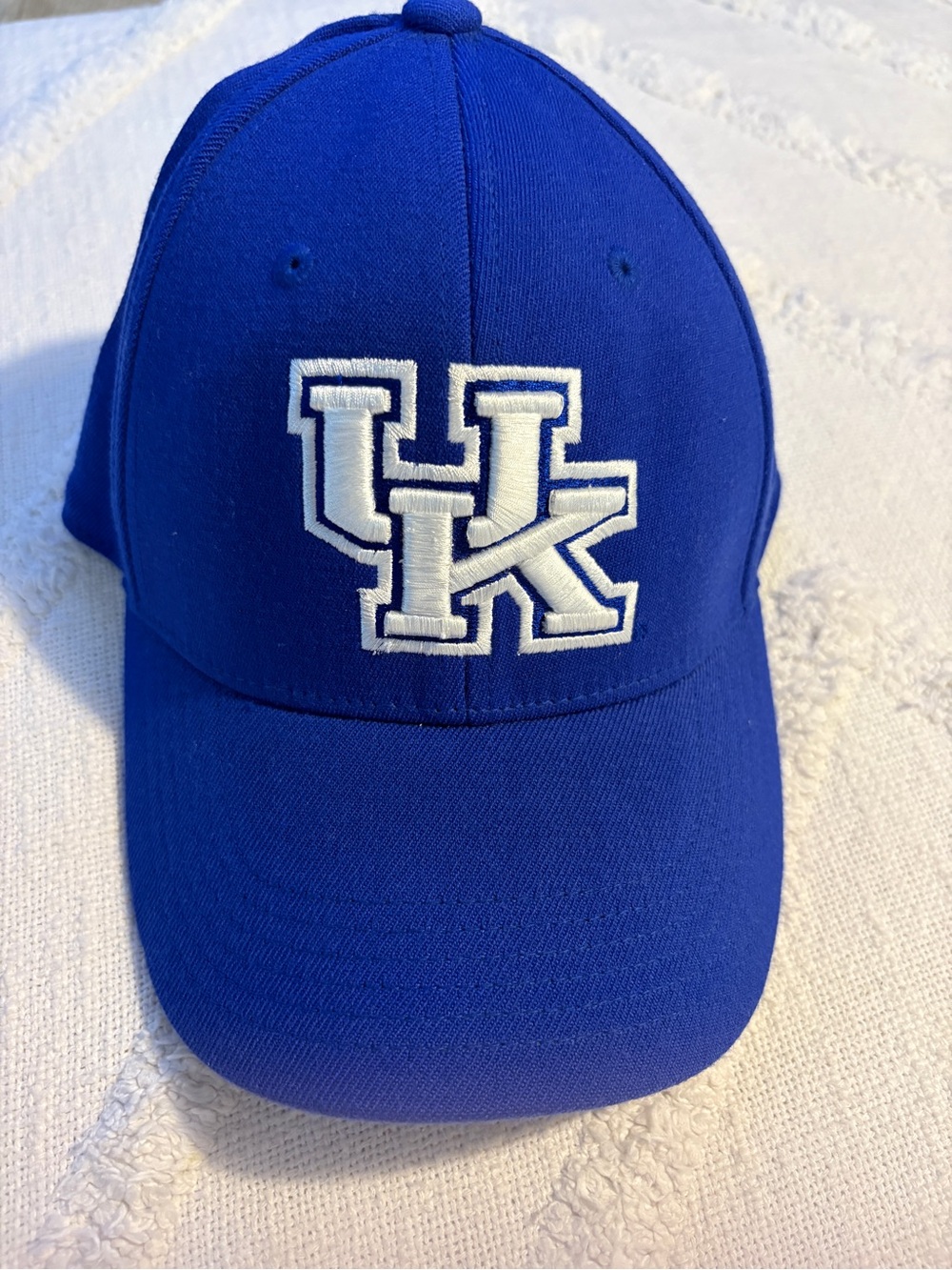 Top of the World Blue baseball cap with white UK logo